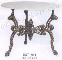 Soumya Cast Iron Garden Table