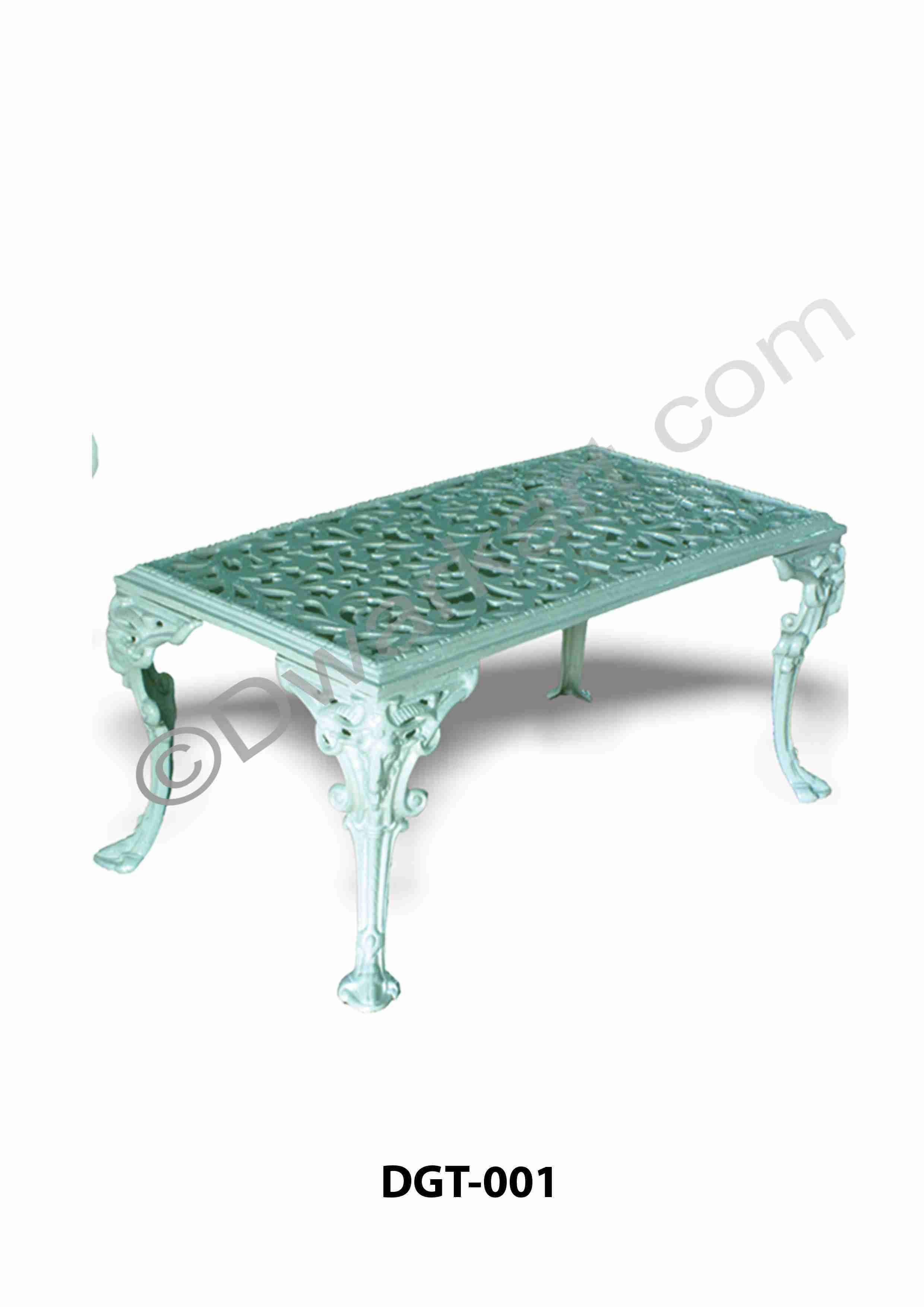 Havana Cast Iron Garden Table