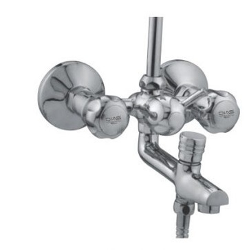 Wall Mixer with L-Bend Pipe (3-in-1)