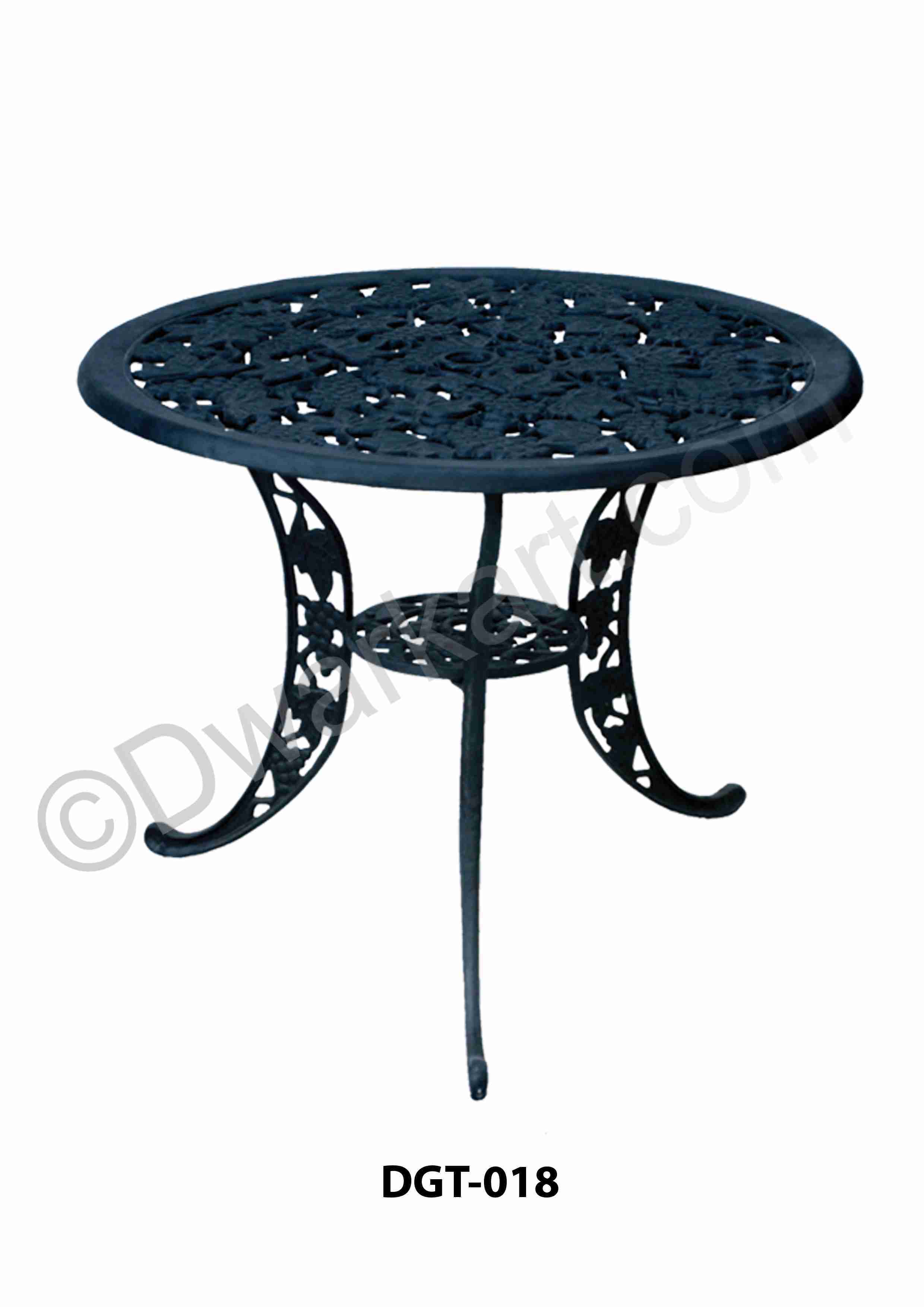 Polish Design Cast Iron Garden Table