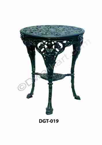 Retro Design Cast Iron Garden Table