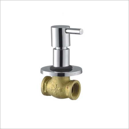 Concealed Service Valve 15 Mm - Color: Silver
