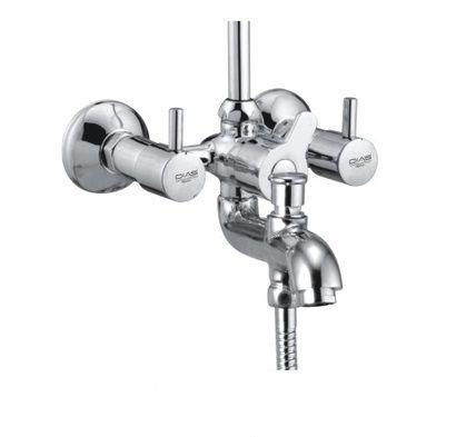 Wall mixer 3 In 1 with bend Pipe