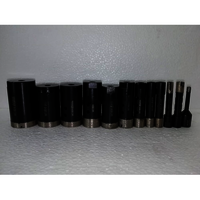 Diamond Core Bit - Steel Tube, 5cm Length, Round Shape, Black Color | Designed For Industrial Drilling In Hard Materials With Diamond Segments