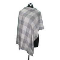Wool Blended Yarn Dyed Stole