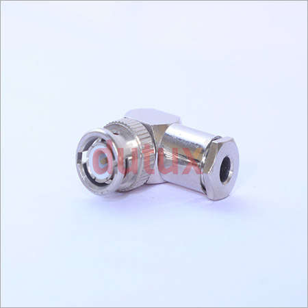 Bnc Male Right Angle Clamp Type Connector