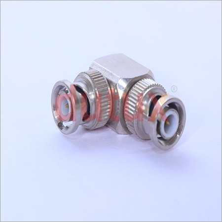Bnc Male To Bnc Male Right Angle Adapter
