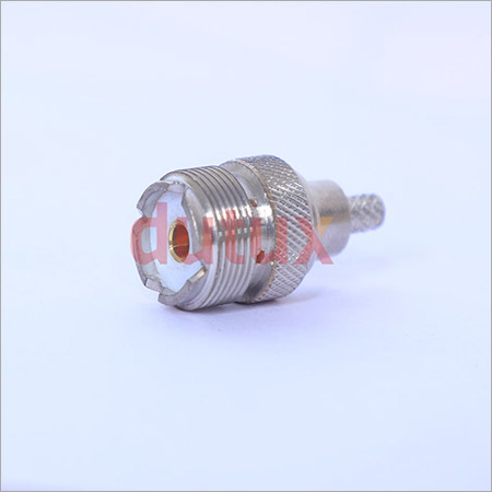 UHF FEMALE CRIMP TYPE RG 58 CONNECTOR