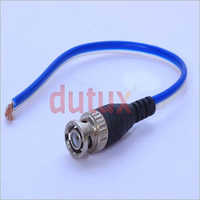 BNC PLUG WITH WIRE CABLE