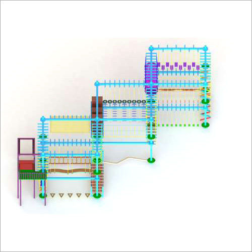 Double Layer Climbing Rope Course