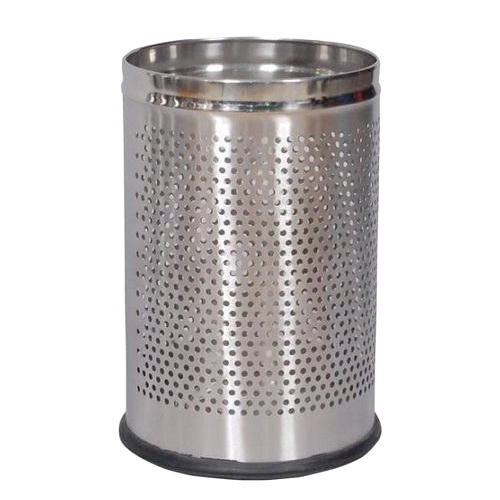 Stainless Steel Perforated Dustbin