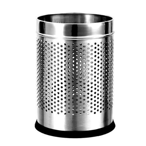 Perforated Open Steel Dustbin