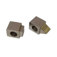 Brass Switch Parts - Superior Quality Brass, Silver Finish | Cnc Machined For Dimensional Accuracy, High Voltage Compatibility, Customizable Configurations