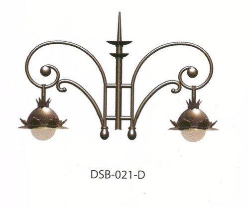 French Antique Cast Iron Street Bracket