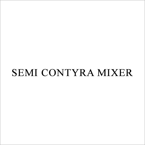 Metal Semi Contyra Mixer