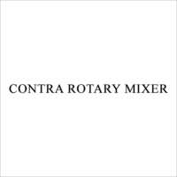 Metal Contra Rotary Mixer
