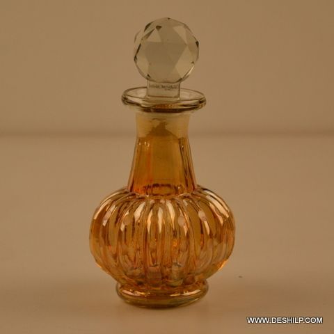 GLASS PERFUME COLORFUL BOTTLE