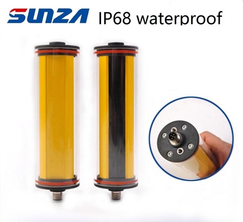 SZH Series Safety Light Curtain - D37mm Cross-Section Area, Aluminum Alloy Housing | Accuracy Options: 10mm, 15mm, 20mm, 40mm, 60mm, Multiple Signal Outputs NPN/PNP/Relay/Modbus/4-20mA/0-10V, 1-Year Warranty