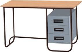 Iron Office Table