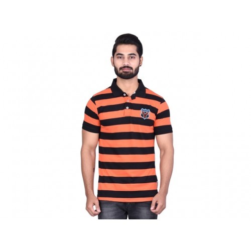 Polo Stripped Tshirt Half Sleeve
