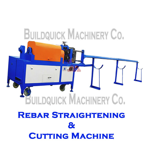 Rebar Straightening & Cutting Machine By BUILDQUICK MACHINERY COMPANY