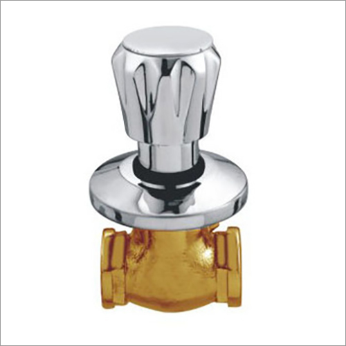 Concealed Water Control Valve 15 Mm - Color: Silver
