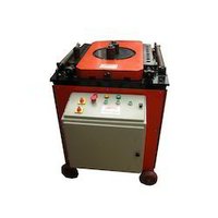 Rod Bending Machine - Steel Material, Max Bending Radius 50-100 Mm, 180 Degree Max Bending Angle | Semi-automatic, 5 Hp Electric Motor