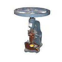 Hand Fly Press - Steel Material, Manual Operation, Grey Color | Flawless Range, Low Maintenance, Long Service Life, Jmtcfp Model