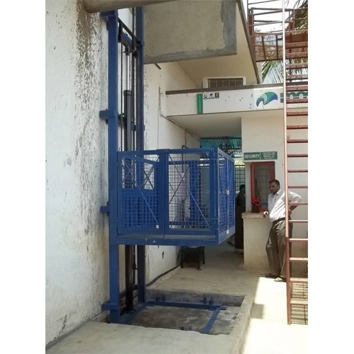 Hydraulic Wall Mounted Lift (Single Mast)