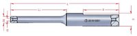 Tungsten Carbide Coil Winding Nozzles