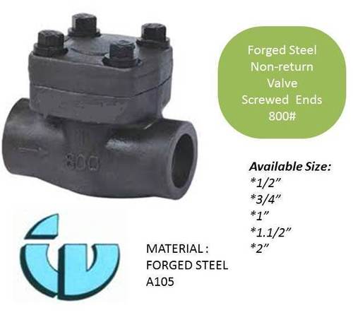 Forged Steel Non-return Valve Class800 A105 Forged Steel Non-return Valve Class800 A105