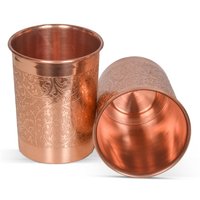 CopperKing Gift Set Embossed Glass Pack Of 3