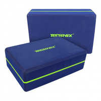 Yoga Brick Printed (pack Of Two) Blue Green