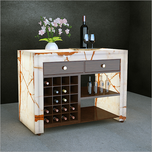 Onyx Marble Bar Table