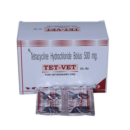 Tetracycline Hydrochloride Bolus Ingredients: Animal Extract