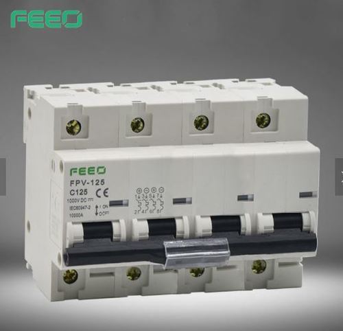 Xlpe Feeo Solar 125A 1000V 4P Dc Mcb