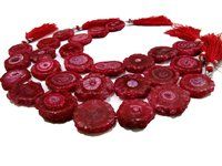 Awesome Ruby Solar Quartz Beads Size 20-25mm Beads