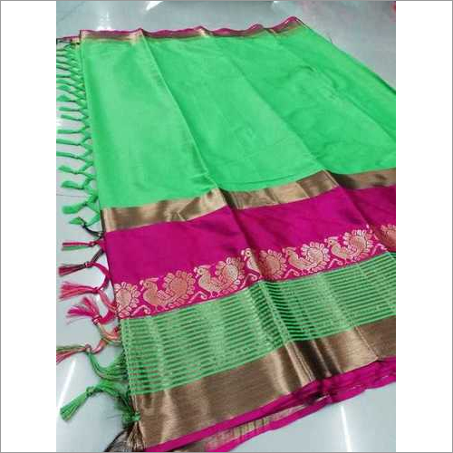 Fancy Cotton Silk Saree
