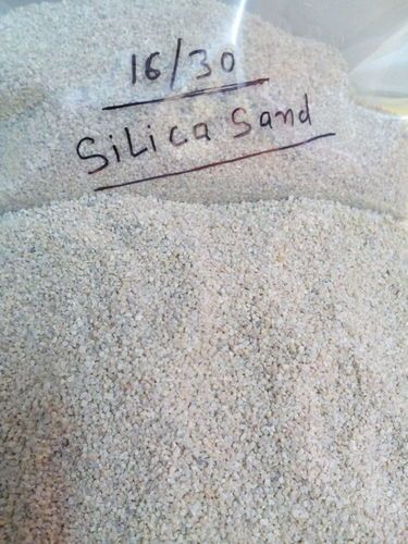 silica sand