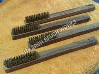 Brass Wire Wooden Brush