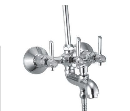 Wall mixer 3 In 1 with bend Pipe