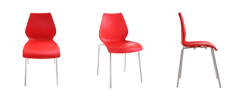 Red Cafe Chair
