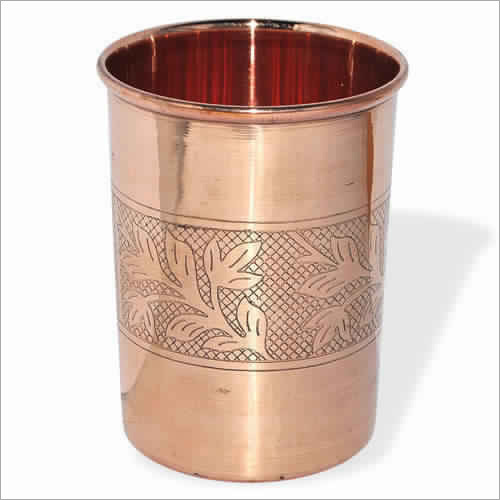 CopperKing Pure Copper Embossed Glass