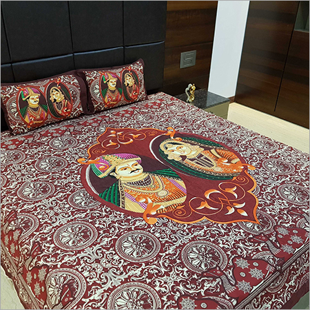 Jaipuri Print Bed Sheet