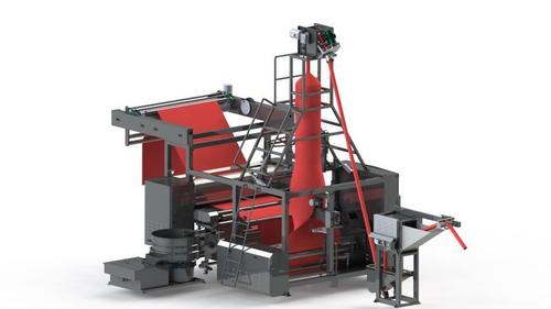 Steel Slitter Machine for Tubular Rib Knit Fabric