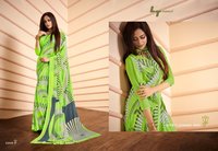 Printed Georgette Sarees
