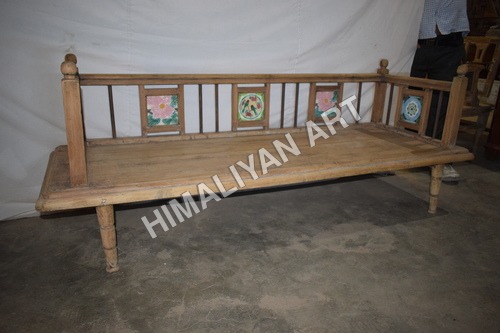 Crafted Wood Bench