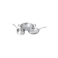 Stainless Steel Cookware - Food Grade Induction Compatible Gourmet Set | Lightweight Design, Easy To Clean, Heavy Bottom For Optimal Cooking