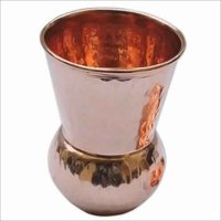 Pure Copper Hammered Dholak Glass
