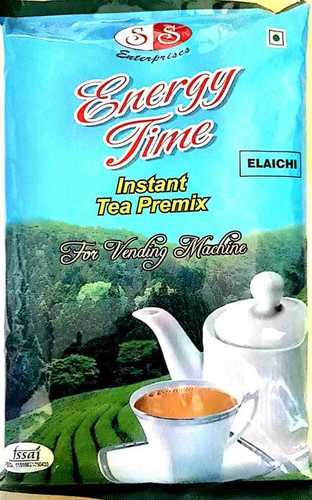Instant Tea Premix (Elaichi) - 1 kg Plastic Bag , Solid Extract, Black Color, 12 Months Shelf Life, Made with Natural Ingredients